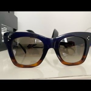 Authentic Celine 50mm Cat eye Sunglasses